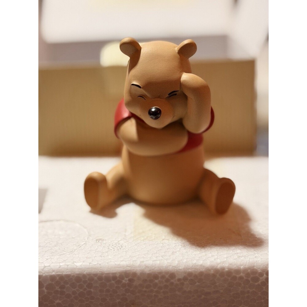 Winnie the Pooh Disney Pooh & Friends Think Think Think Porcelain Figurine Bear
